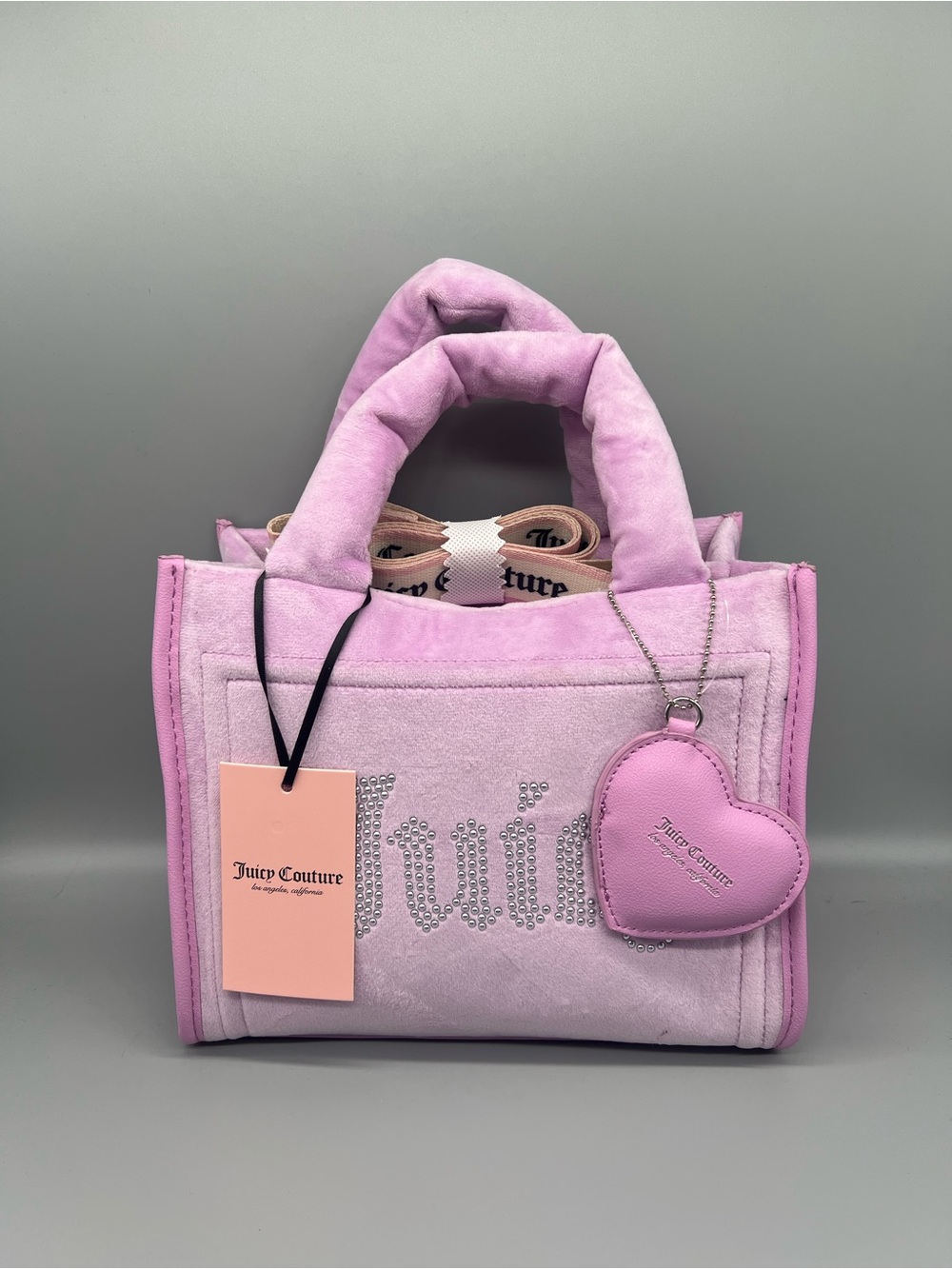 Juicy couture extra spender mini tote purse